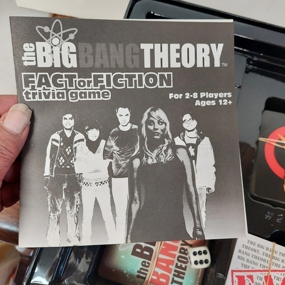 Vintage The Big Bang Theory Trivia Game - Picture 9 of 10